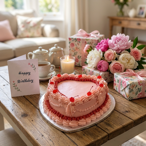 Gluten Free Heart Cake – Didi Cakes