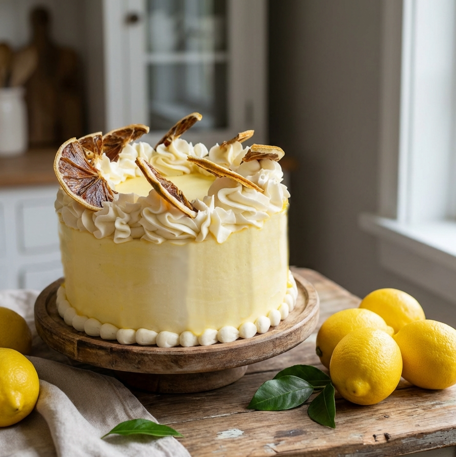Vegan Lemon Drizzle Cake – Didi Cakes