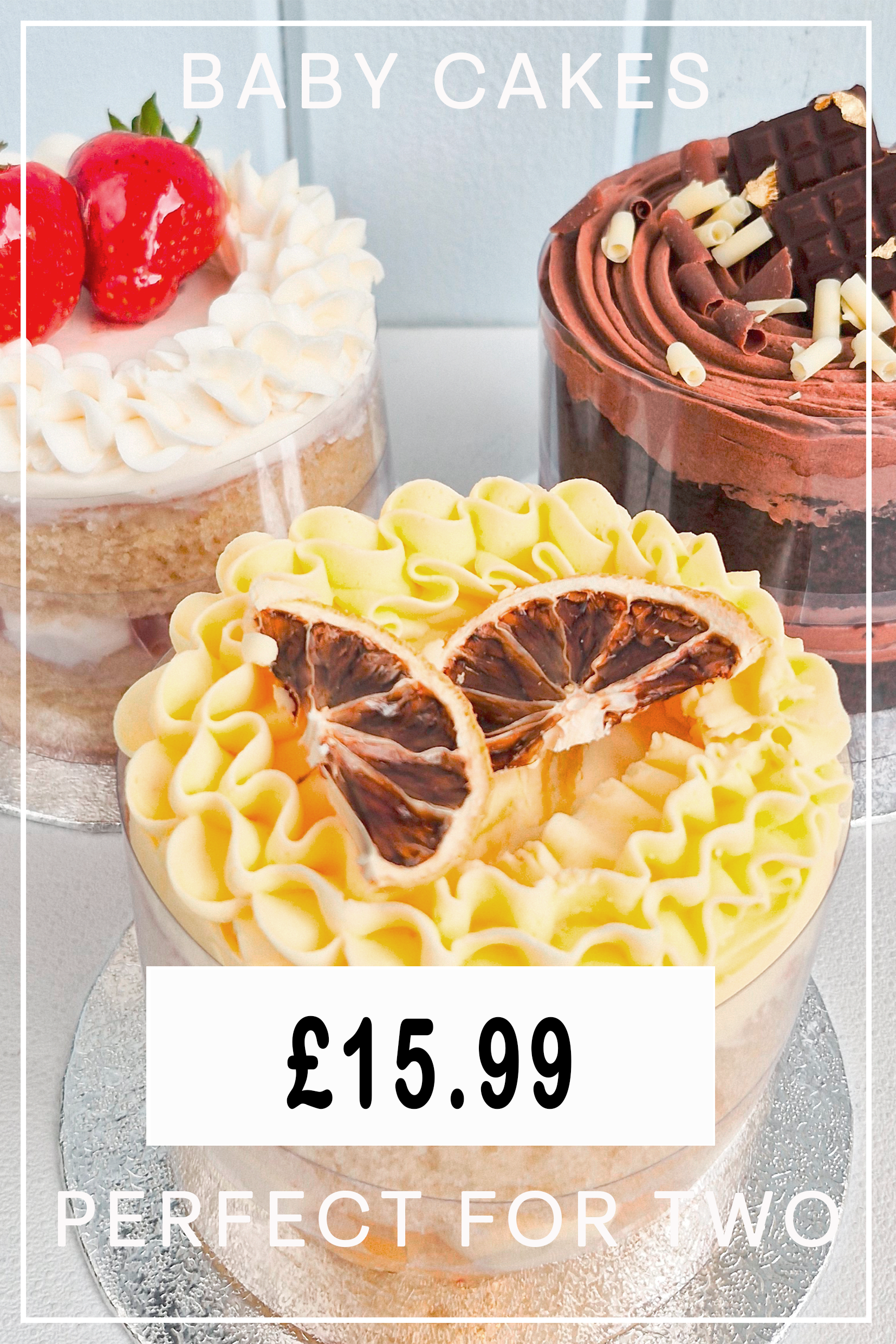 Cakes for Two to order online for home delivery or collection – Didi Cakes