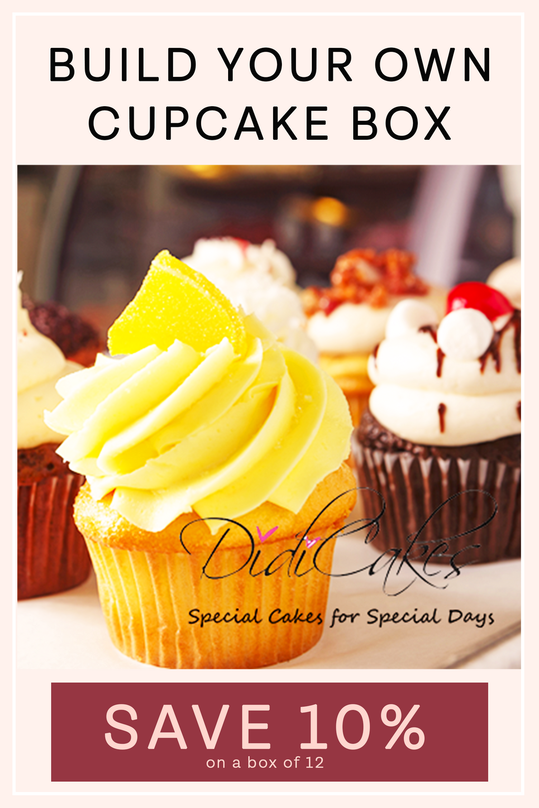 Build A Cupcake Box