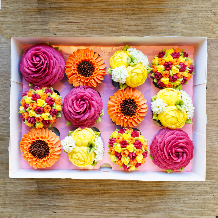 Flower Cupcake Giftbox