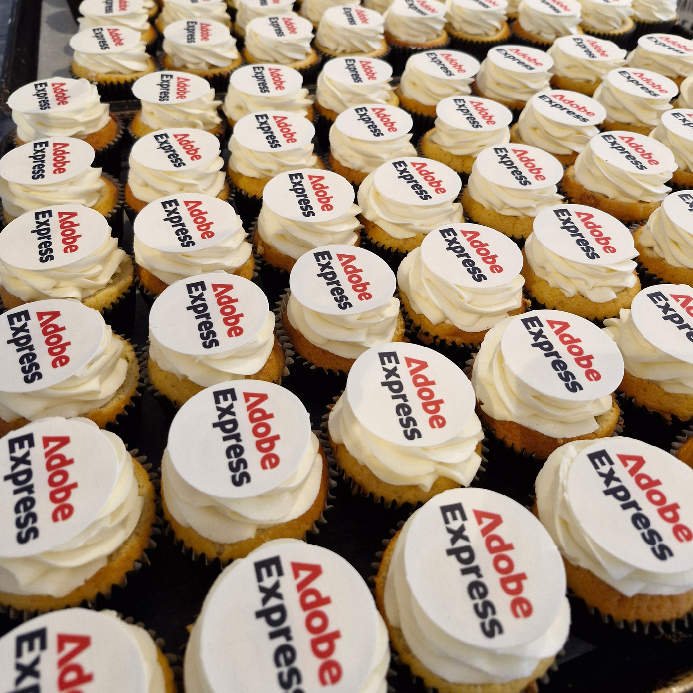 Branded Logo Cupcakes