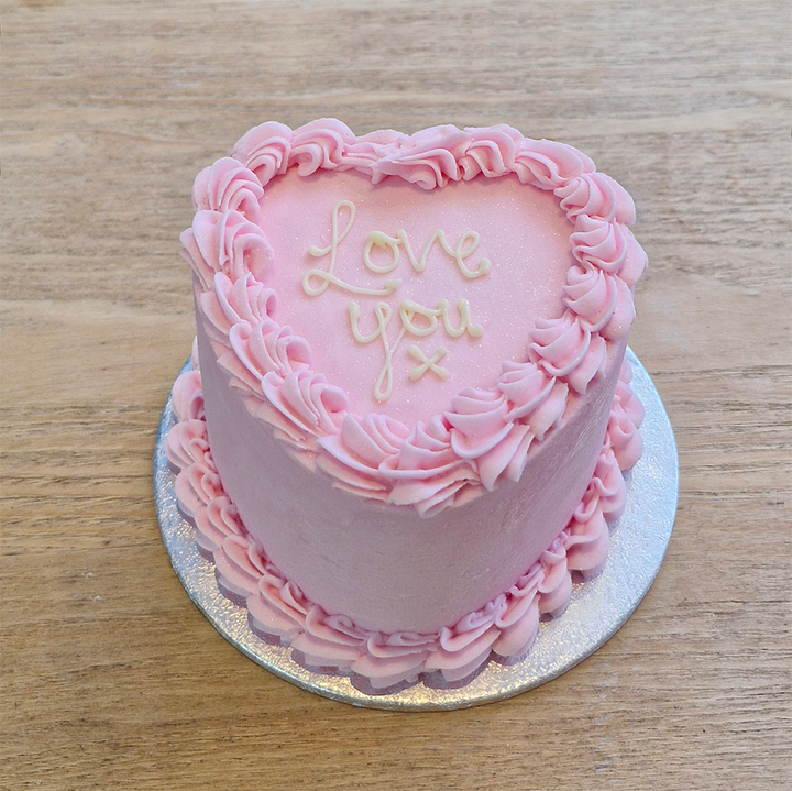 Baby Heart Cake