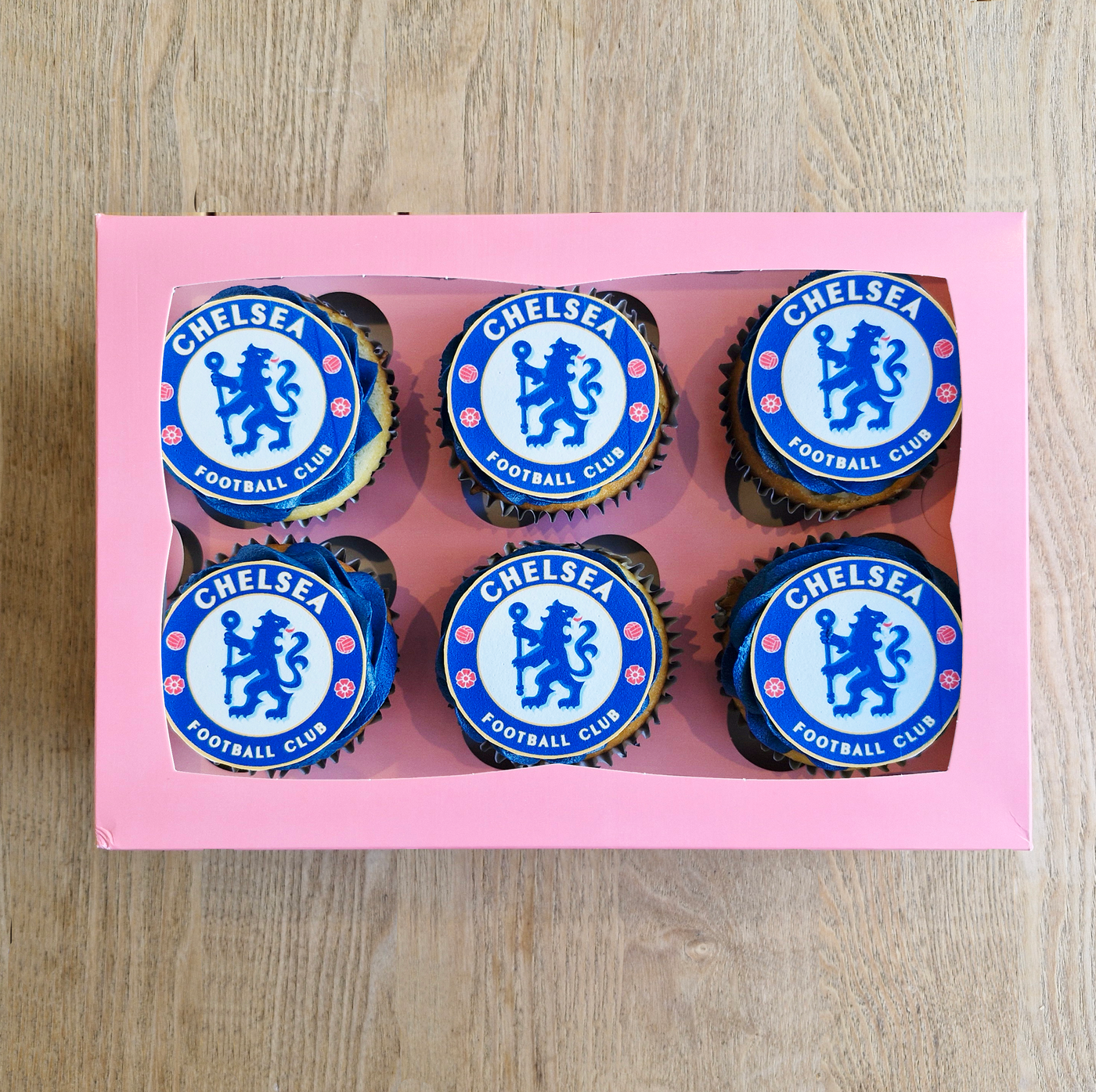 Football Cupcake Giftbox