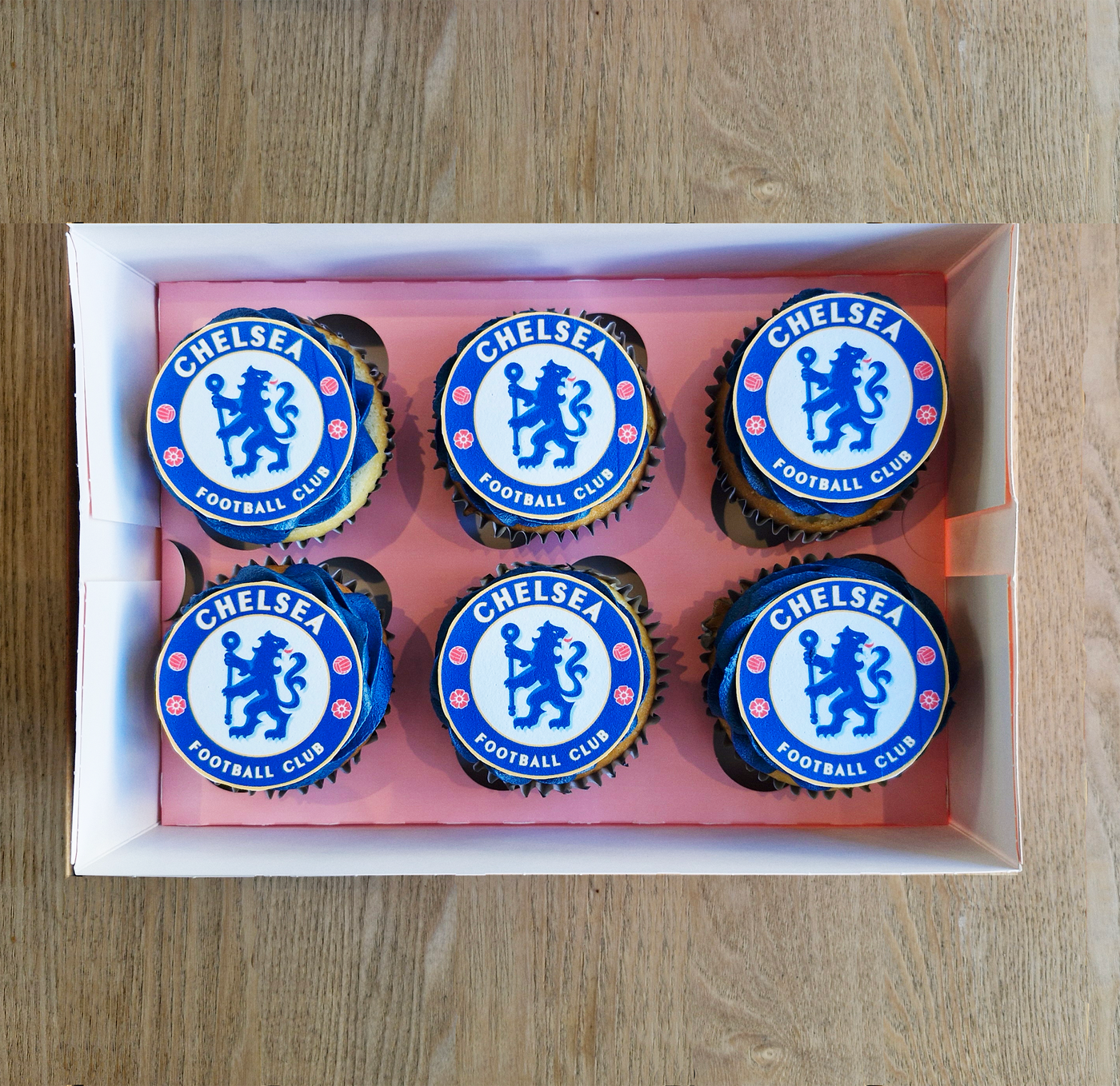 Football Cupcake Giftbox