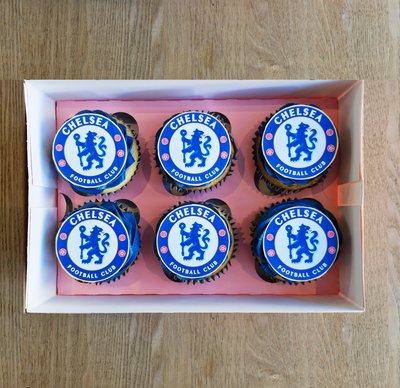 Football Cupcake Giftbox
