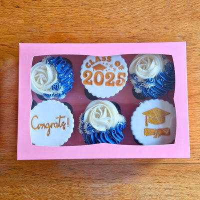 Vegan Graduation Cupcake Giftbox