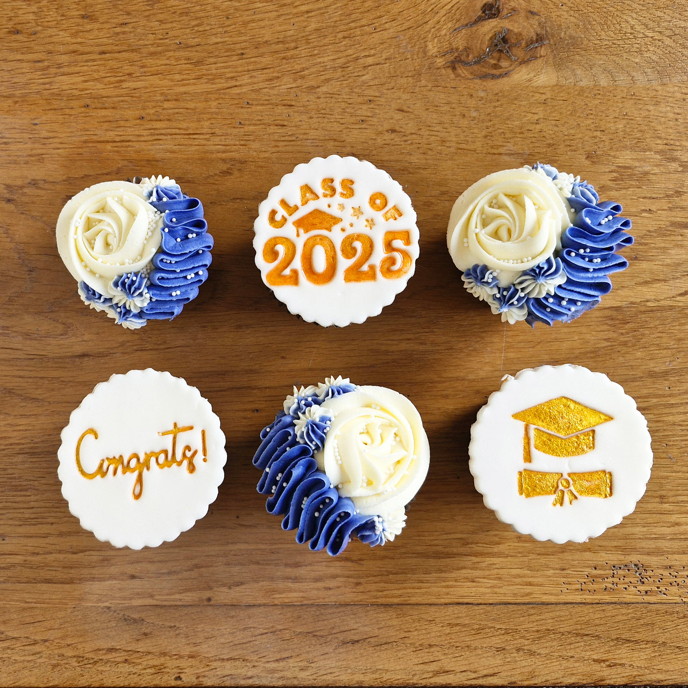 Vegan Graduation Cupcake Giftbox