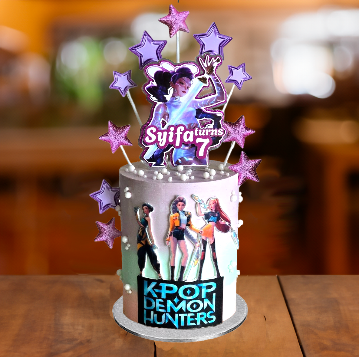 Kpop Demon Hunters Cake