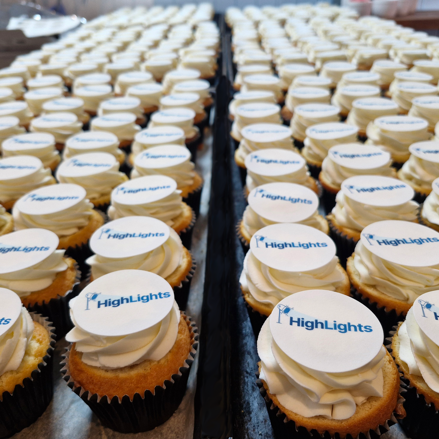 Branded Logo Cupcakes