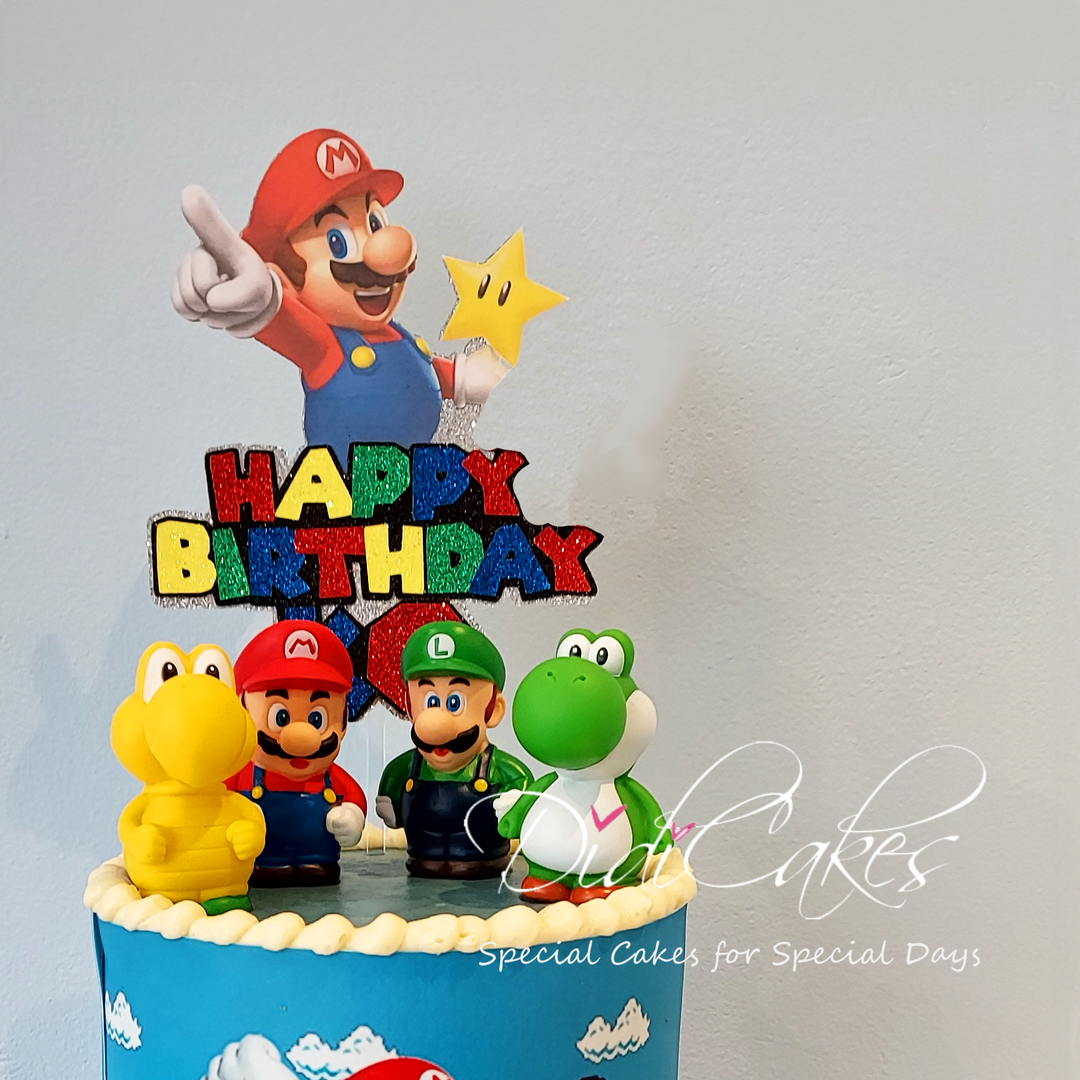 Gluten Free Mario Cake