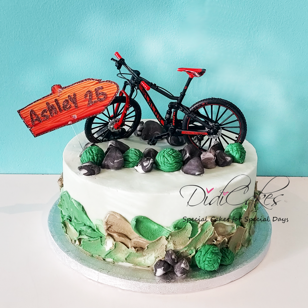 motivtorte mountainbike Mountain Bike Cake – Didi Cakes