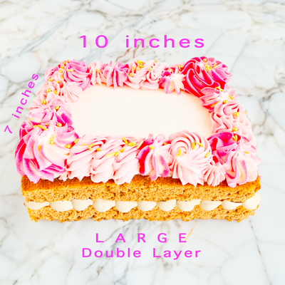 Pinks Sheet Cake