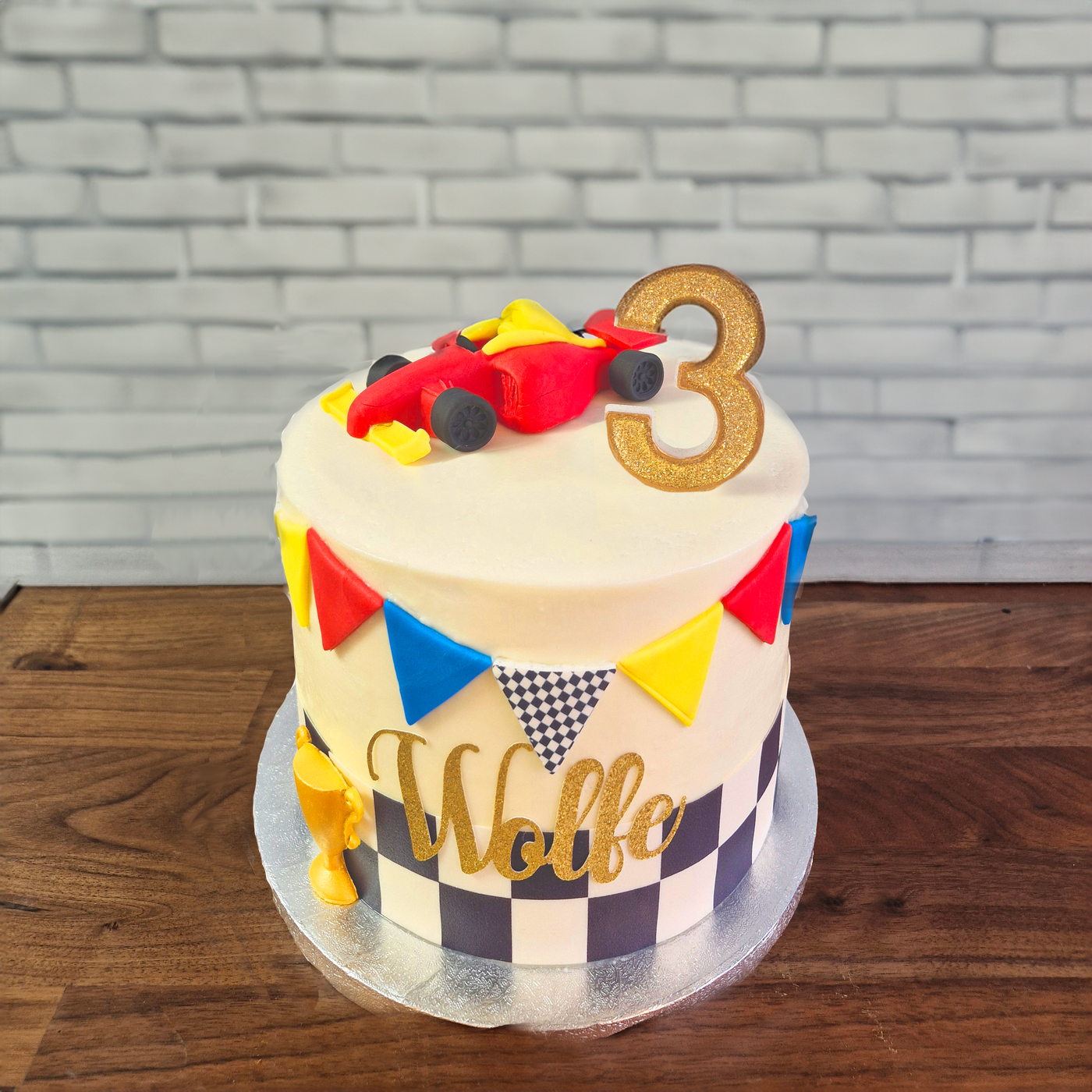 Racing Car Cake