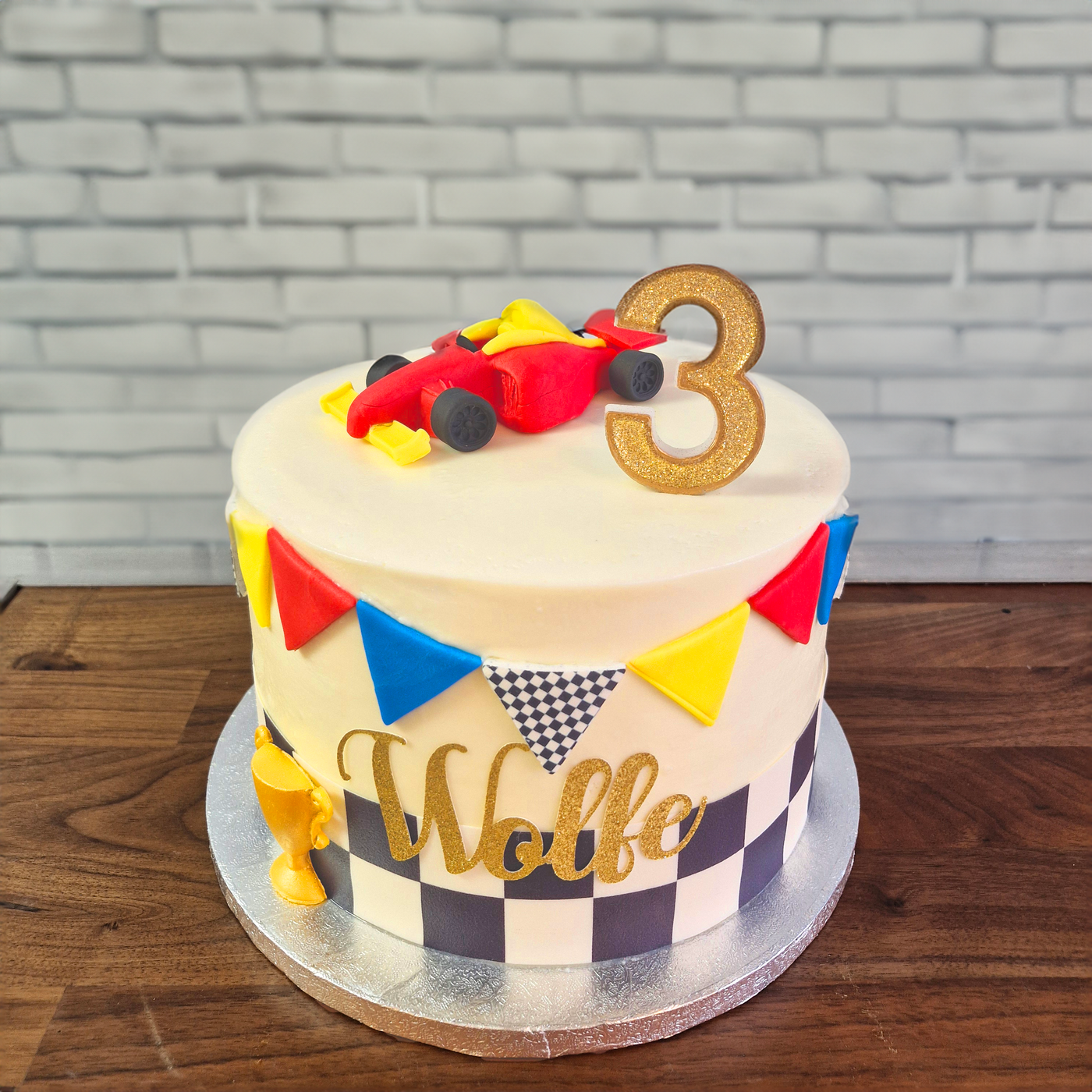 Racing Car Cake