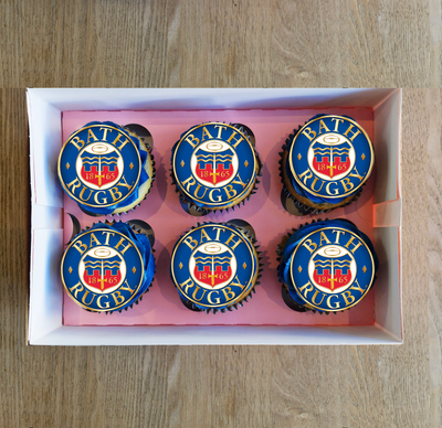 Rugby Cupcake Giftbox