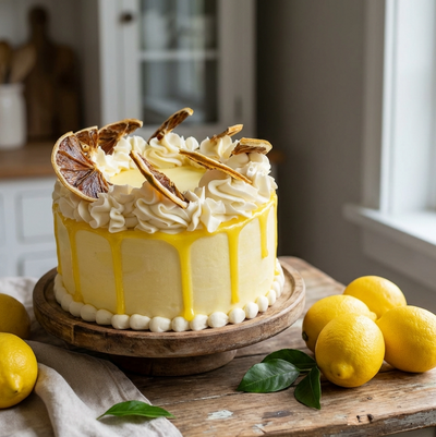 Lemon Drizzle Cake (NXDY) – Didi Cakes