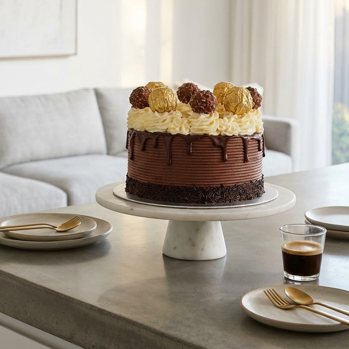 Ferrero Rocher Cake