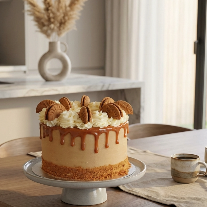 Vegan Biscoff Cake