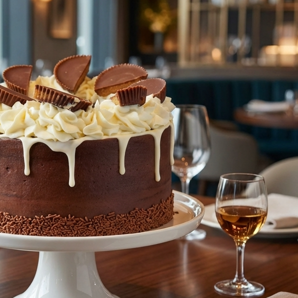 Gluten Free Reeces Cake