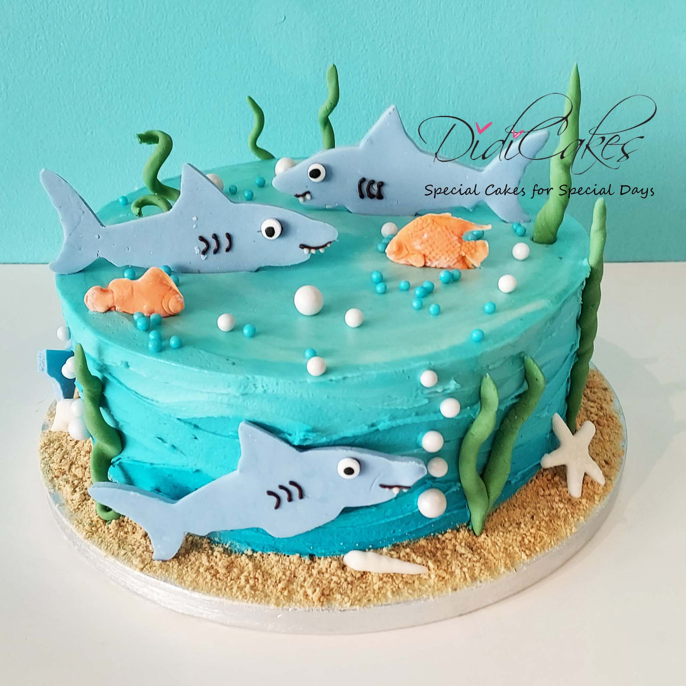 Vegan Shark Cake