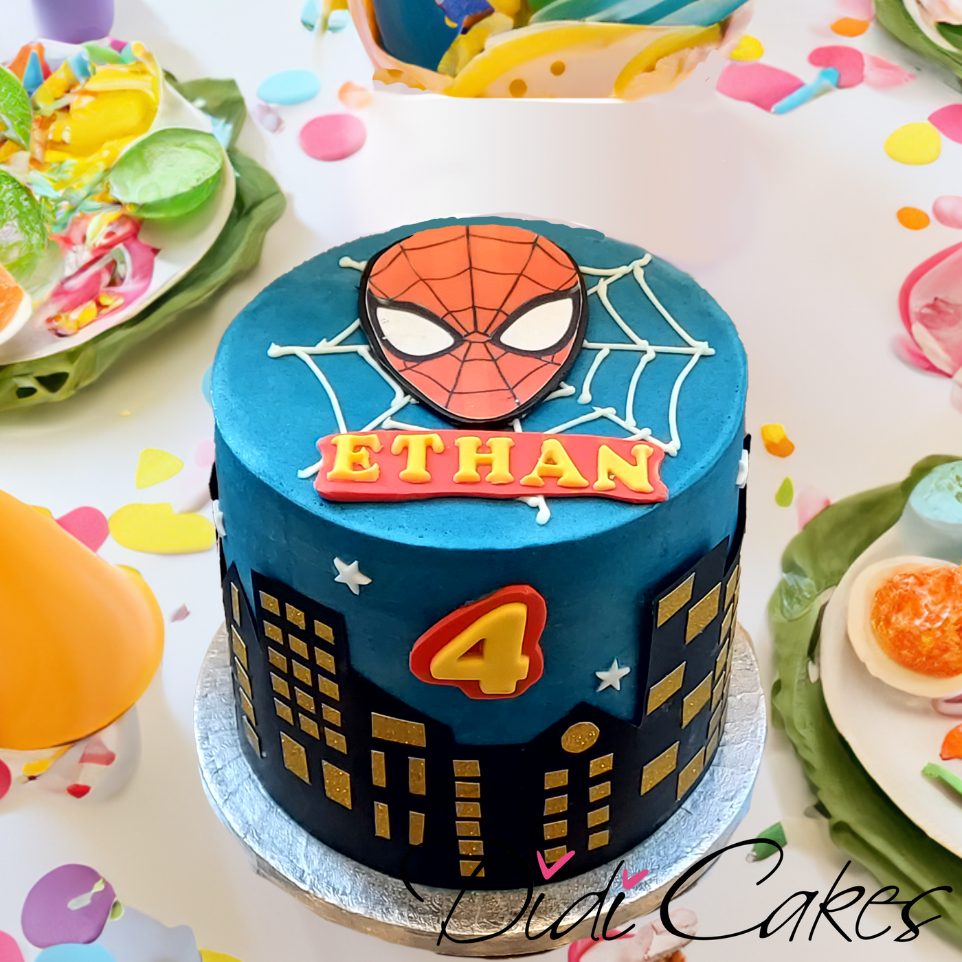Spiderman  Cake