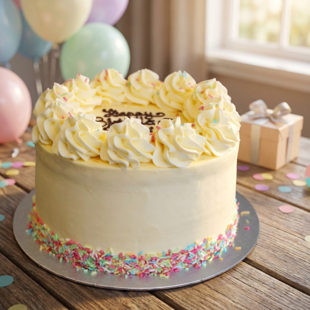 Gluten Free Vanilla Cake