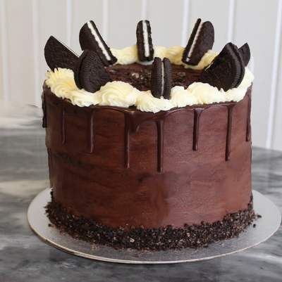 Vegan Chocolate Oreo Cake