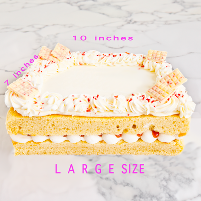 Victoria Sponge Sheet Cake