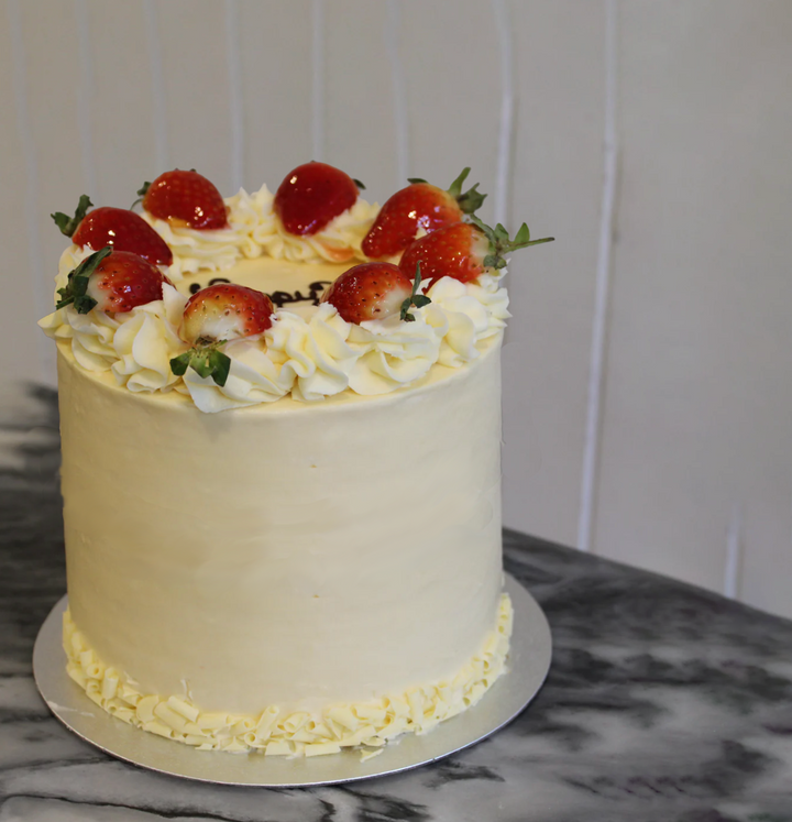 High victoria sponge cake