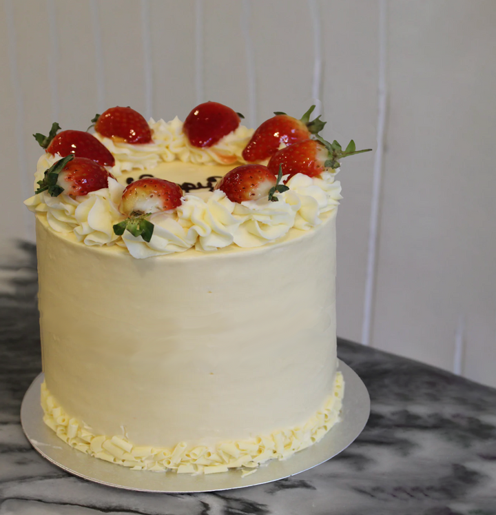 large victoria sponge cake