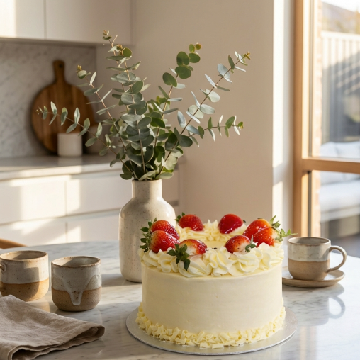Vegan Victoria Sponge Cake