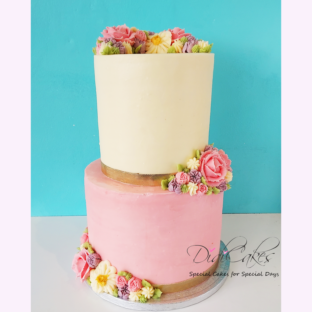 High Piped Flowers