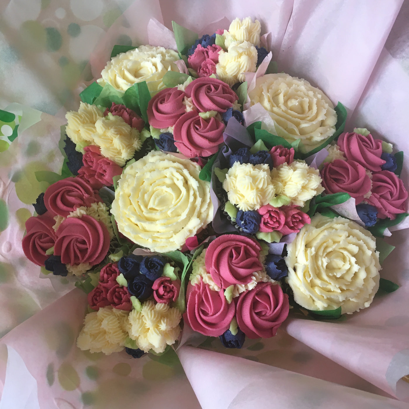 Twelve Cake Cupcake Bouquet