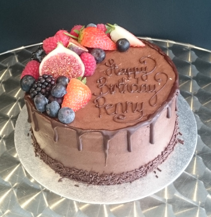 Gluten Free Stunning Fruit and Sponge Cake