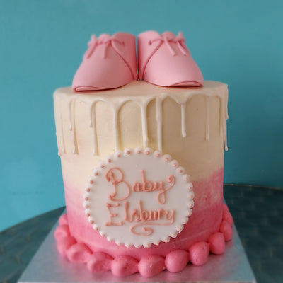 Classic Baby Shower Cake