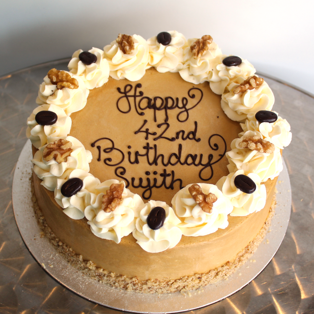 Coffee Walnut Cake (NXDY)