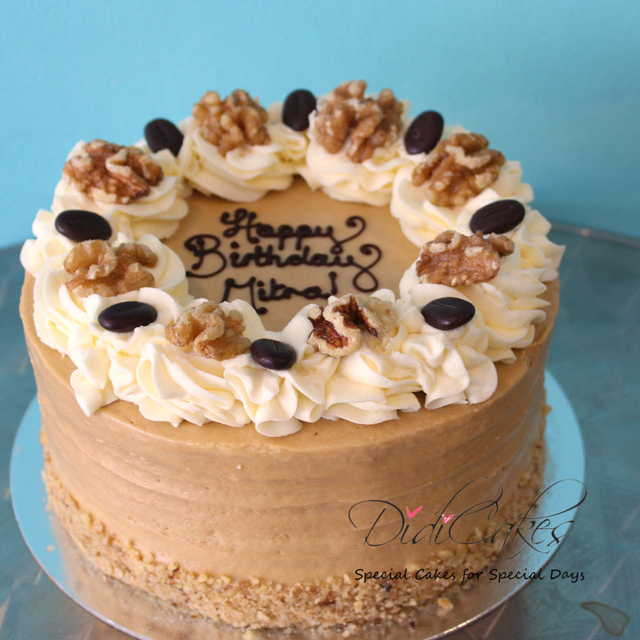 Coffee Walnut Cake (NXDY)