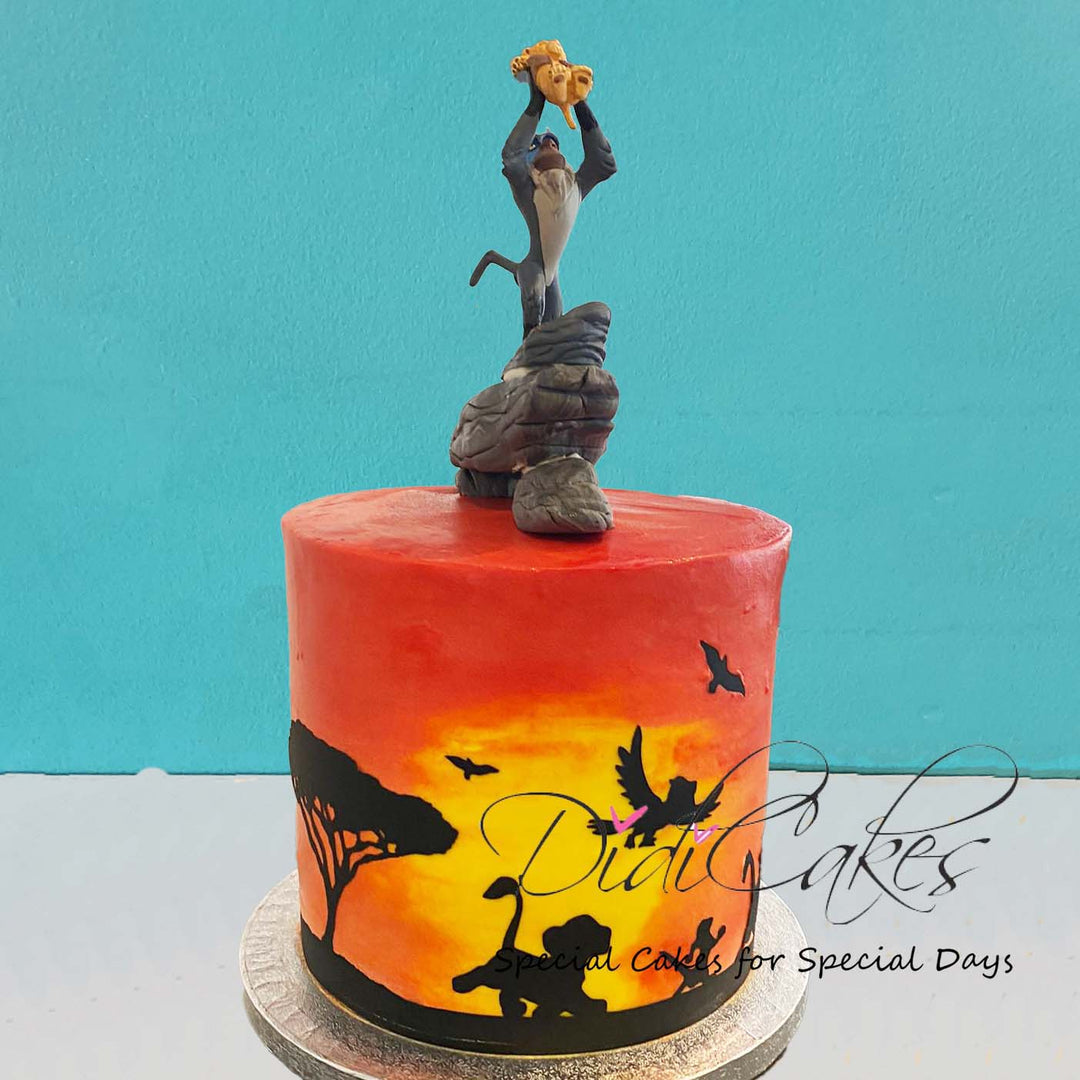 Lion King Simba Cake