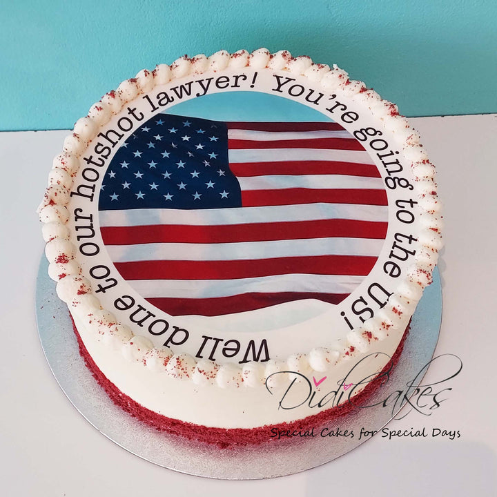 Gluten Free Photo Topper Cake