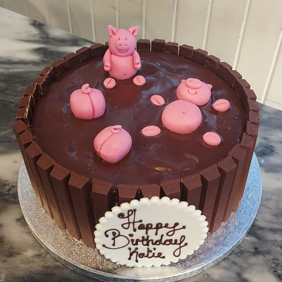 Pigs in Mud Cake