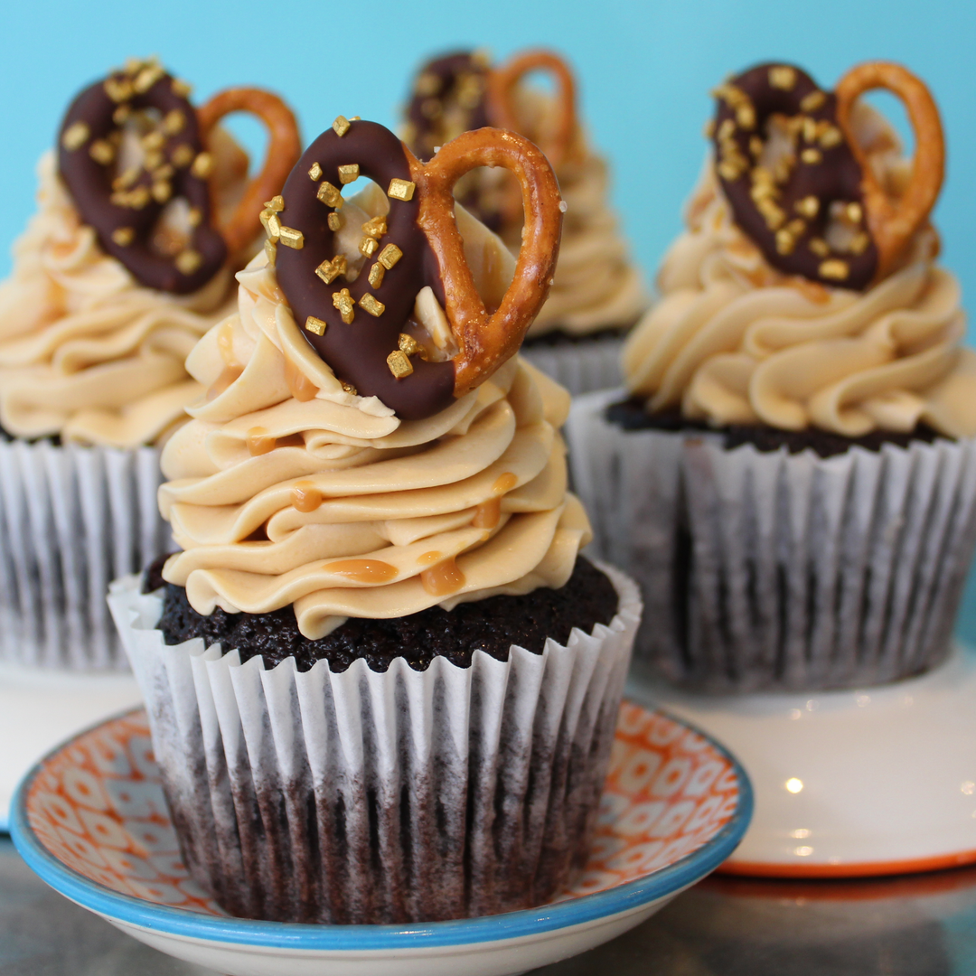 Salted Caramel Cupcake