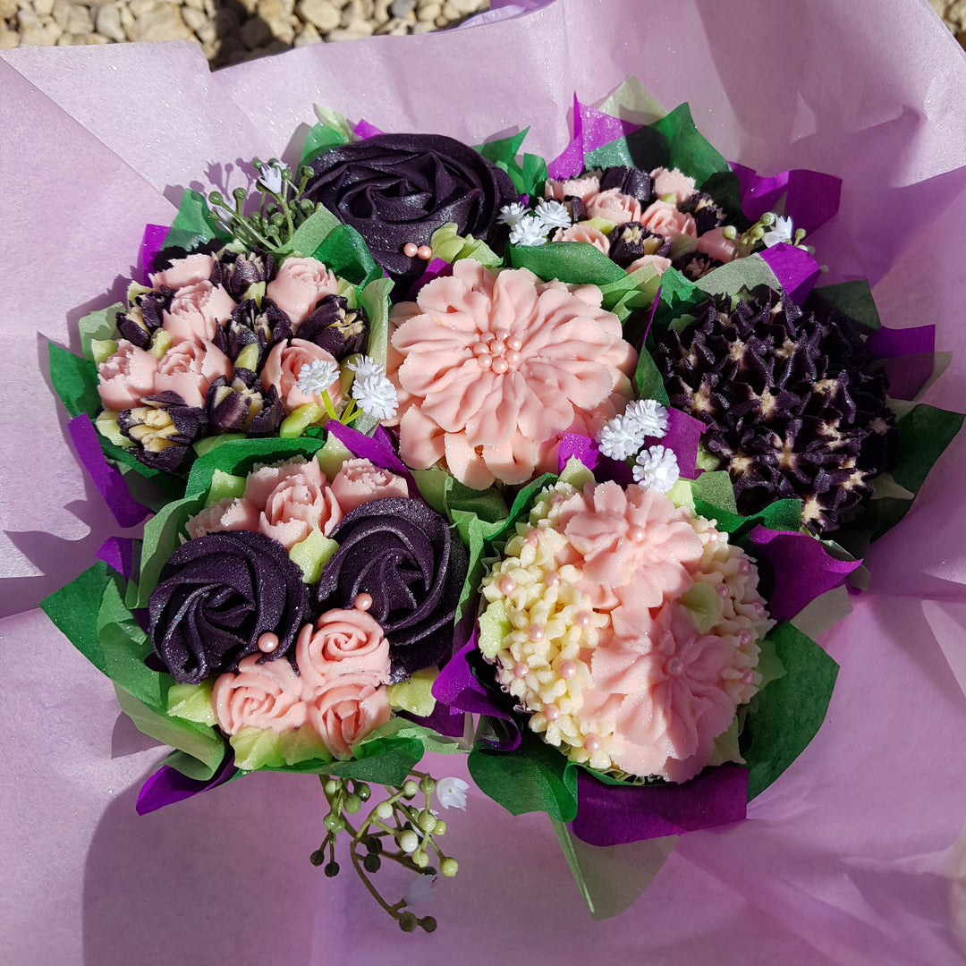 Seven Cupcake Bouquet