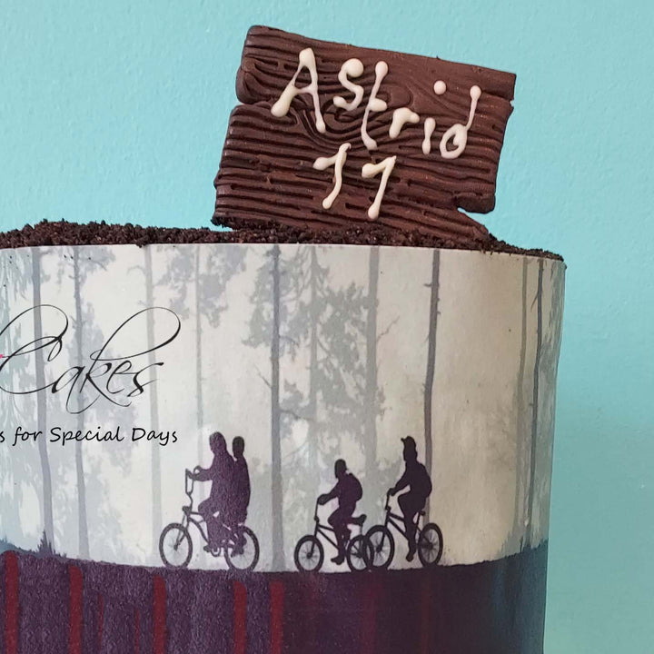 Stranger Things Cake