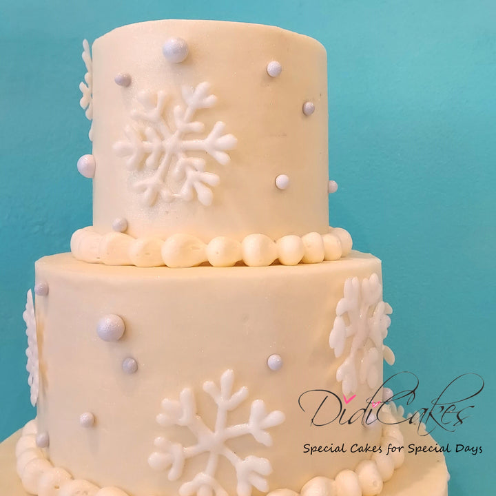 Snowflake Cake