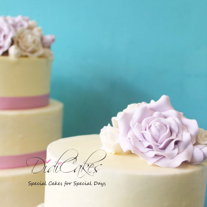 Twin Wedding Cakes