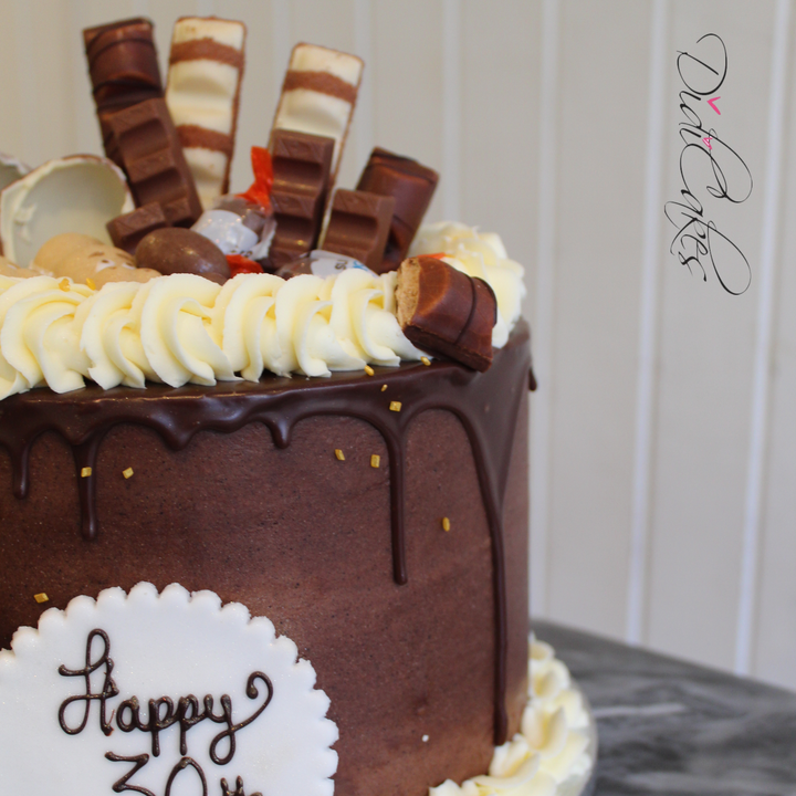 Kinder Chocolates Cake