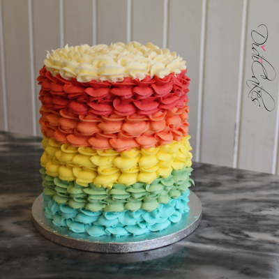 Vegan Rainbow Cake